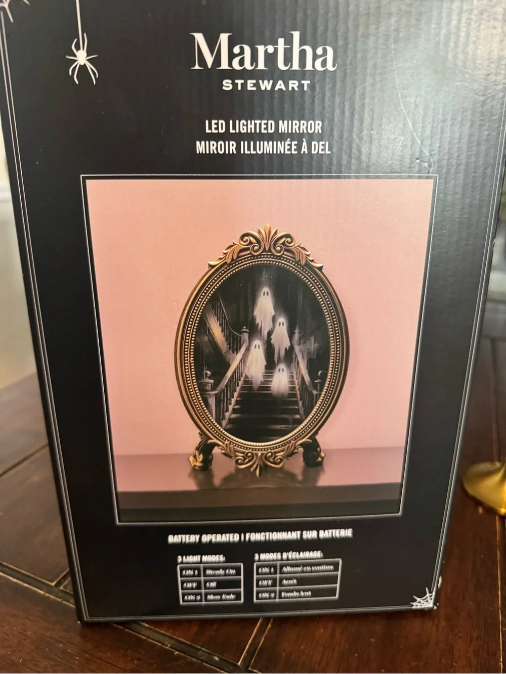 Martha Stewart Staircase LED Haunted Ghost Mirror